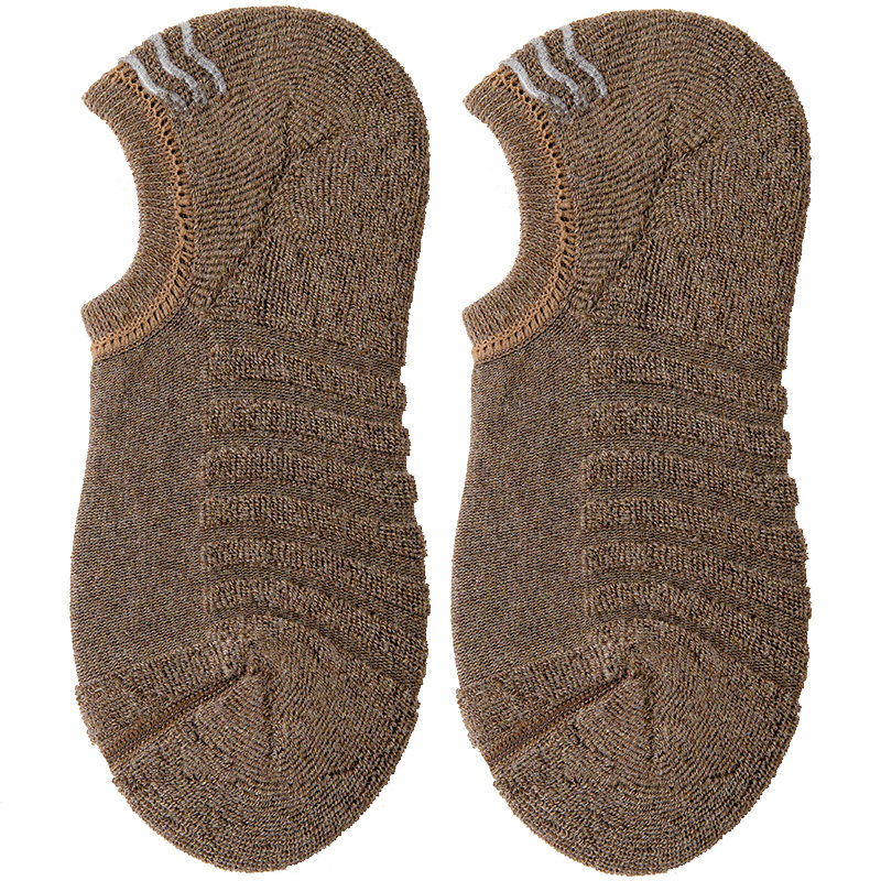 男士春秋季毛巾底无骨缝合隐形浅口船袜纯棉加厚防臭透气纯色袜子,淘宝优惠券,粉丝福利购,淘宝优惠卷