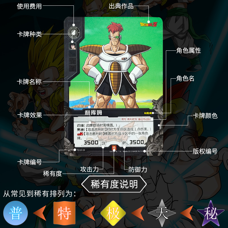 零次元TCG卡片 圣斗士航海王火影龙珠动漫周边休闲策略推理桌游牌 - 图1