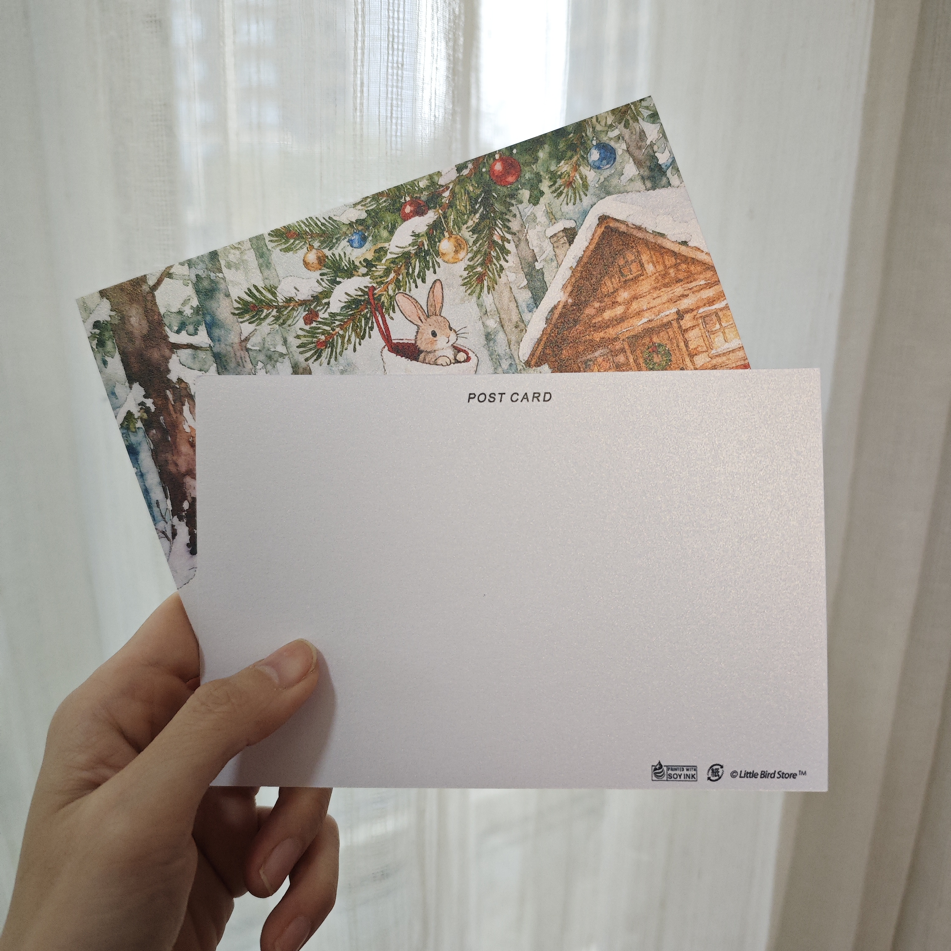 Bird Shop Elephant Paper Cut Birthday Card