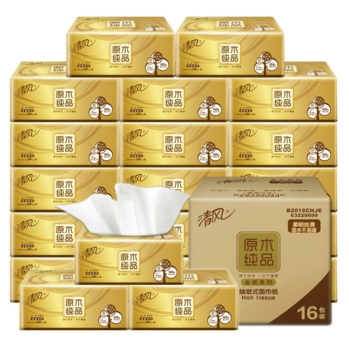 清风 Бумажные салфетки для домашнего использования, туалетная бумага