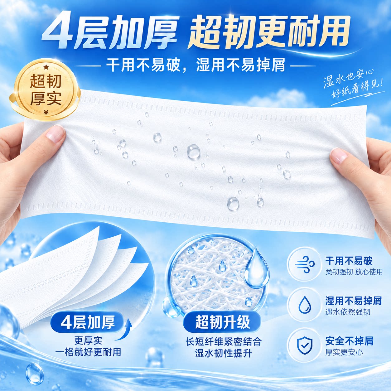 维达卷纸卫生纸卷筒纸整箱专用大卷纸厕纸家用厕所纸巾卫生间手纸
