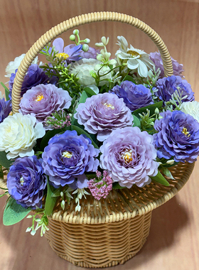 跳舞花篮拍摄道具鲜花花篮