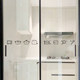 Simple drawing stickers sliding door decoration anti-collision stickers