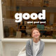 Mirror clothing store shop wall sticker
