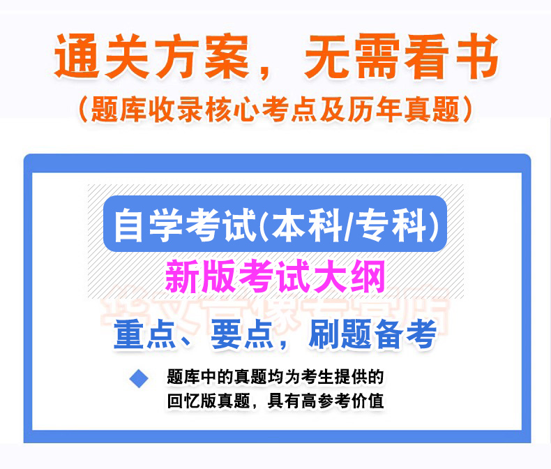 2024年00812中国现当代作家作品专题研究自考本科专科考试题库押题资料历年真题视频网课马原毛概近代史英语二汉语言文学自学考试 - 图2