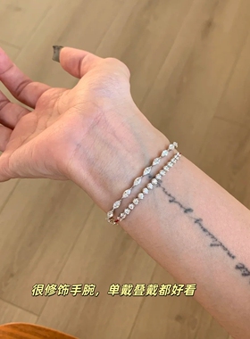 洋气千金风，怎么戴都好看的手链