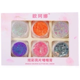 Super Flash Stage Seee Eye Shadow Flash Powder Blink Crystal Eye Flash Flash Gel Cream Makeup Makeup Kids's Kidse