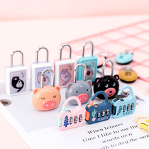 Cute Cartoon Mini Suitcase Small Number of password padlock Lock Gym suitcase Suitcase Bag Lock Suitcase Lock