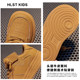 Breathable and casual children's head layer cowhide white shoes soft bottom