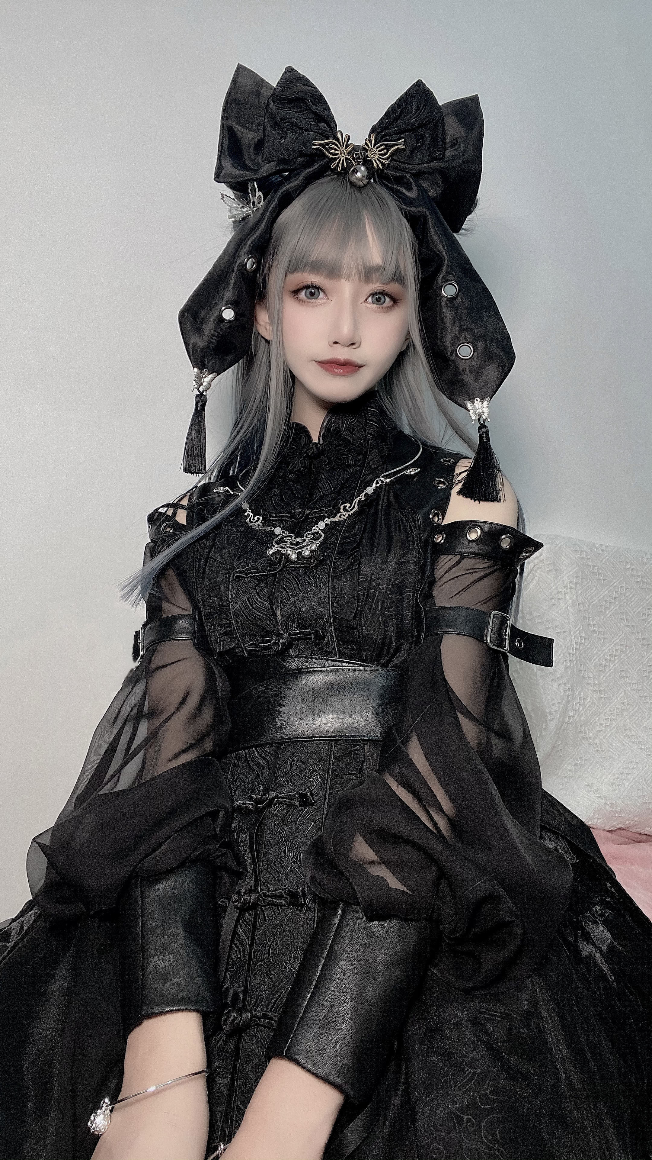 微瑕现货发货《功夫少女》中华风朋克lolita 酷新中式马褂裙,淘宝优惠券,粉丝福利购,淘宝优惠卷