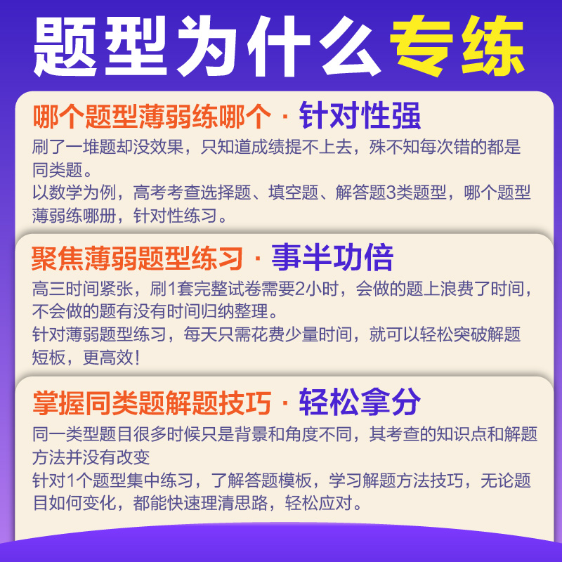 2024新版高考必刷题分题型强化数学语文英语化学工艺流程题生物遗传题物理政治历史地理文综选择题理综非选择题填空解答题专题专练-图2