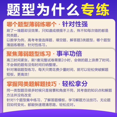 2024新版高考必刷题分题型强化数学语文英语化学工艺流程题生物遗传题物理政治历史地理文综选择题理综非选择题填空解答题专题专练