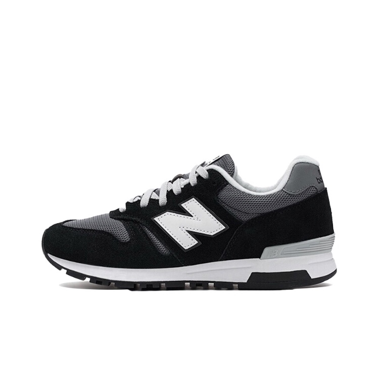 NewBalance NB565灰黑男女复古透气网面运动休闲跑步鞋 ML565CBK - 图3