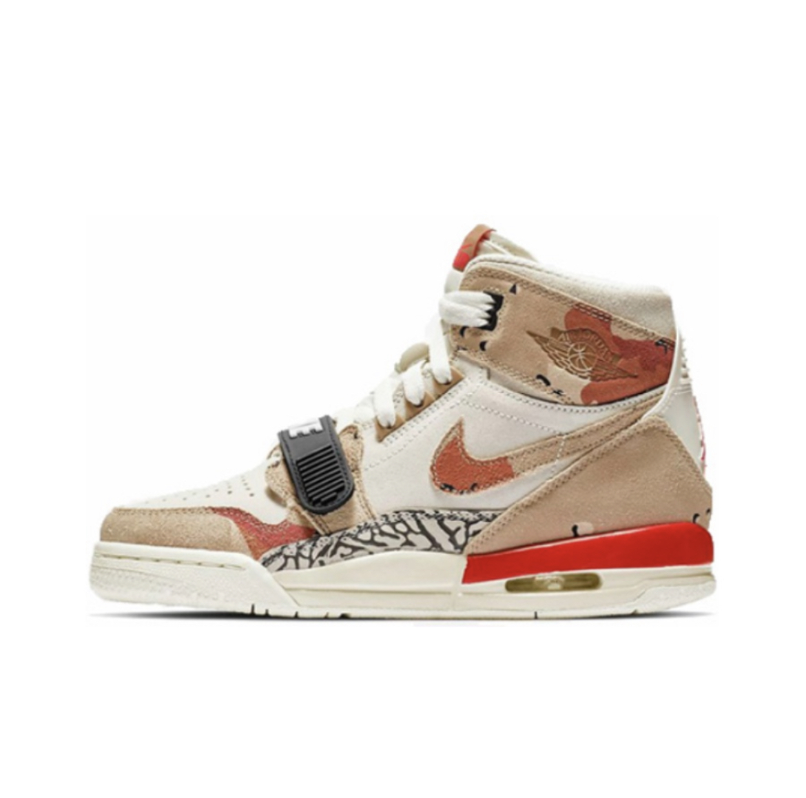 Air Jordan Legacy312沙漠迷彩男女缓震耐磨复古篮球鞋AT4040-126-图3