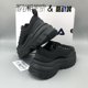 Fila LAVA black women's increased canvas casual shoes