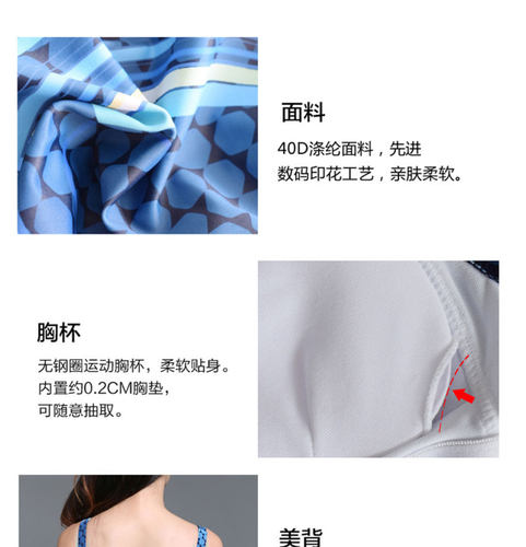 泳衣女连体三角专业运动款性感显瘦游泳馆学生训练泳衣女韩国ins - 图2