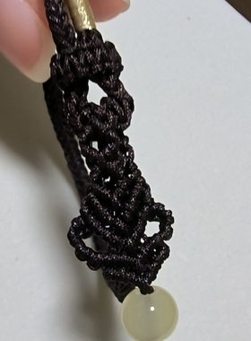 手工编织八股编手绳成品DIY可穿转运珠黄金饰品手绳手链也可定制