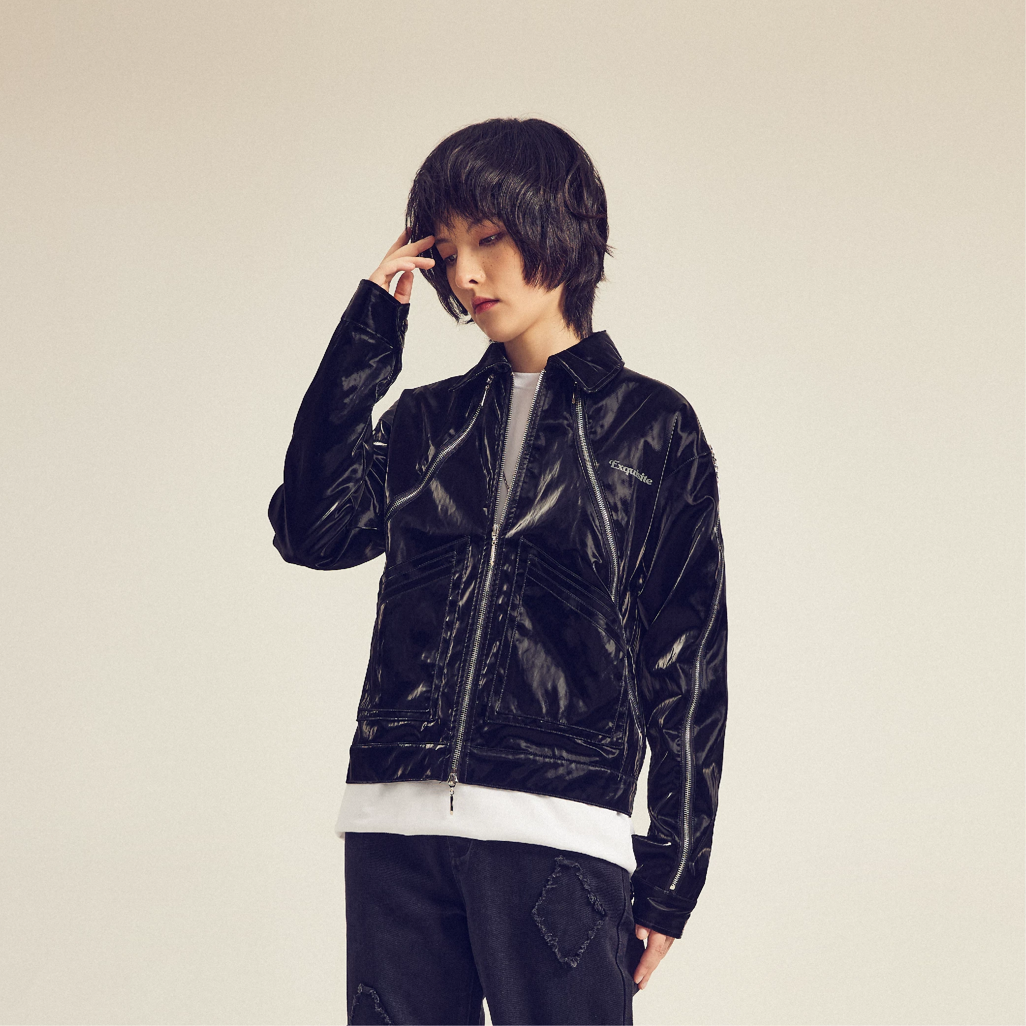 Exquisite Eskid Bright Sipper Design Short Punk Sacrifice and Handsome Kasp Li Sani