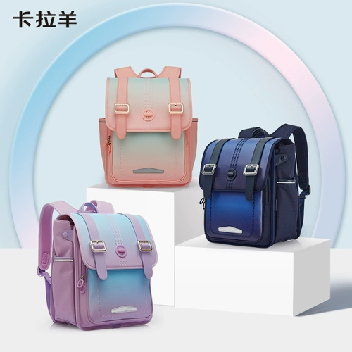 Школьный рюкзак, водонепроницаемая детская сумка со сниженной нагрузкой, 12345 года, защита позвоночника