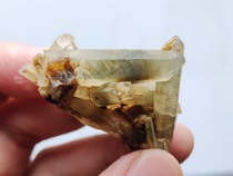 (Very Rare) Chia Wuxin Water Grass Green Crystal Teaching Gift Mineral Specimen Collection