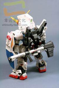 SD高达系列RX-178MkII3d纸模型DIY手工手工纸模纸模摆件玩具 - 图3