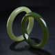 Impression Eyes Hetian Jade Clear Horizontal Jade Bracelet Women's Style