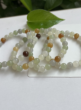 天然和田玉8MM多宝手串手链
