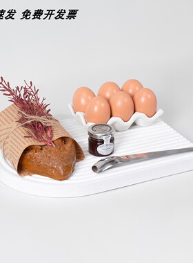 星韵 样板间厨房仿真食物面包机台秤砧板装饰画烘焙主题装饰摆件