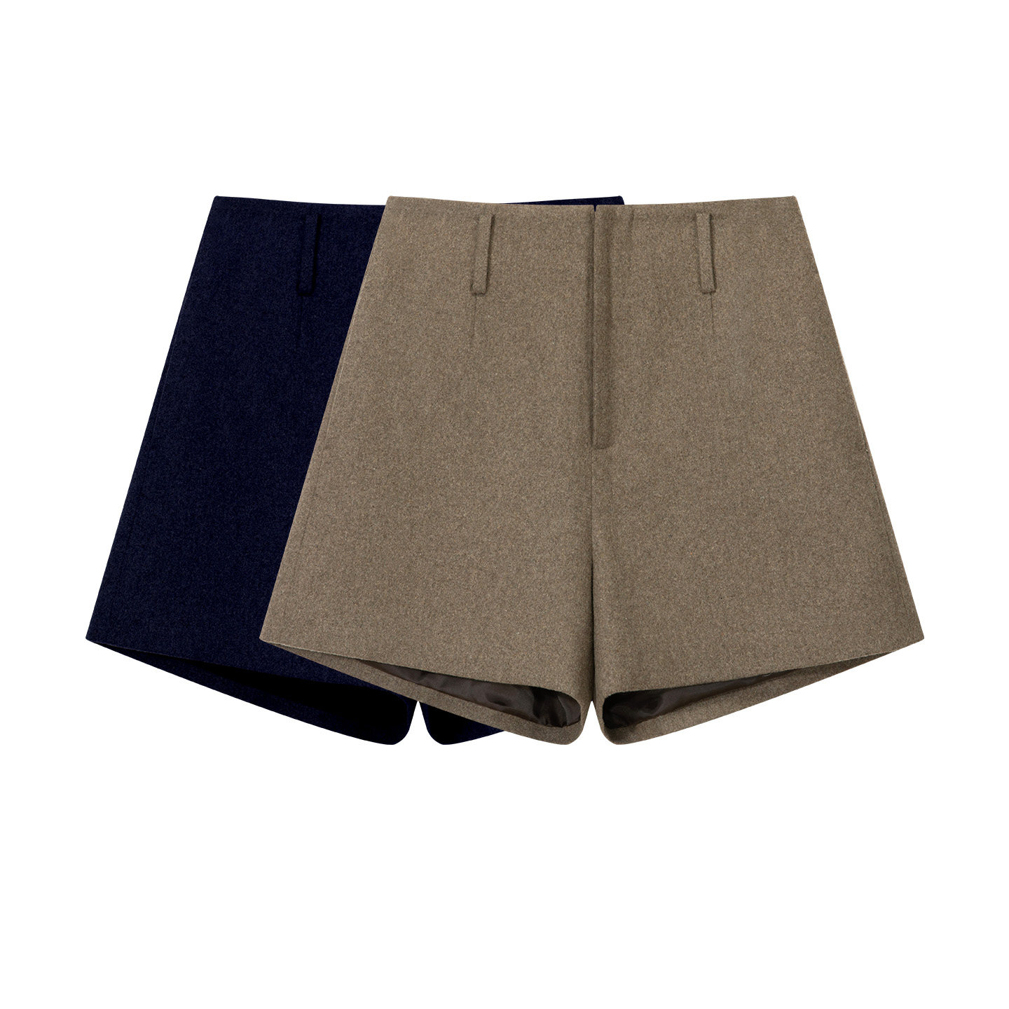 大象和长颈鹿 智感通勤 小A字羊毛混纺毛呢西装短裤 512206,淘宝优惠券,粉丝福利购,淘宝优惠卷