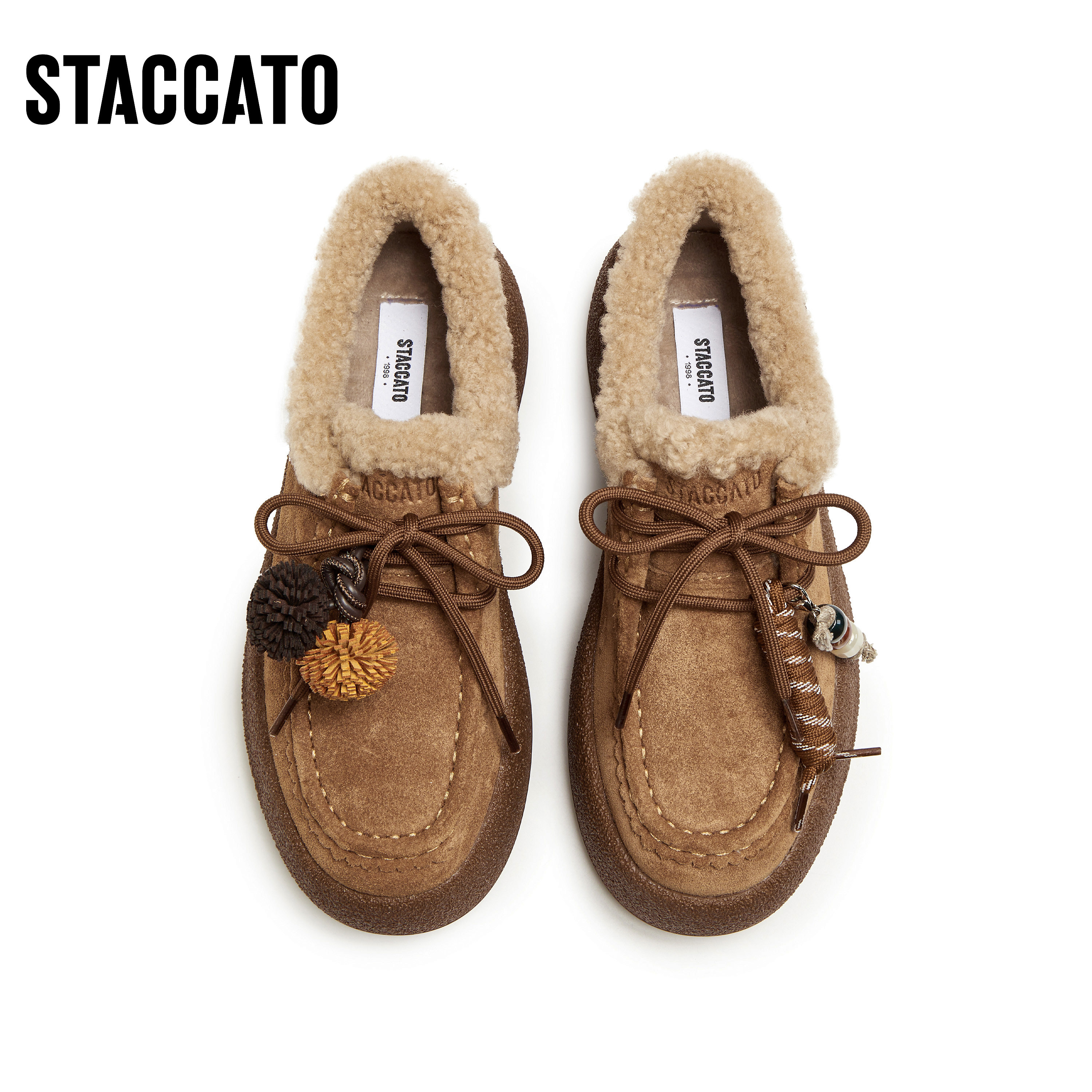 思加图新款复古运动休闲鞋厚底增高深口鞋加绒单鞋女鞋子J0261CM5,淘宝优惠券,粉丝福利购,淘宝优惠卷