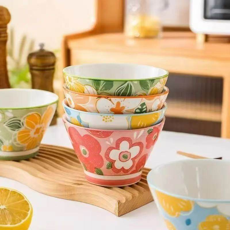 5英寸繁花似锦斗笠碗m852【CH】,淘宝优惠券,粉丝福利购,淘宝优惠卷