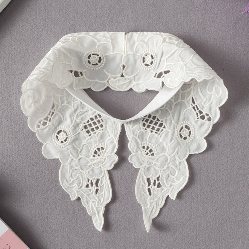 春夏配裙领口装饰衣领镂空披肩假领百搭假衣领减龄娃娃领单独衣领,淘宝优惠券,粉丝福利购,淘宝优惠卷