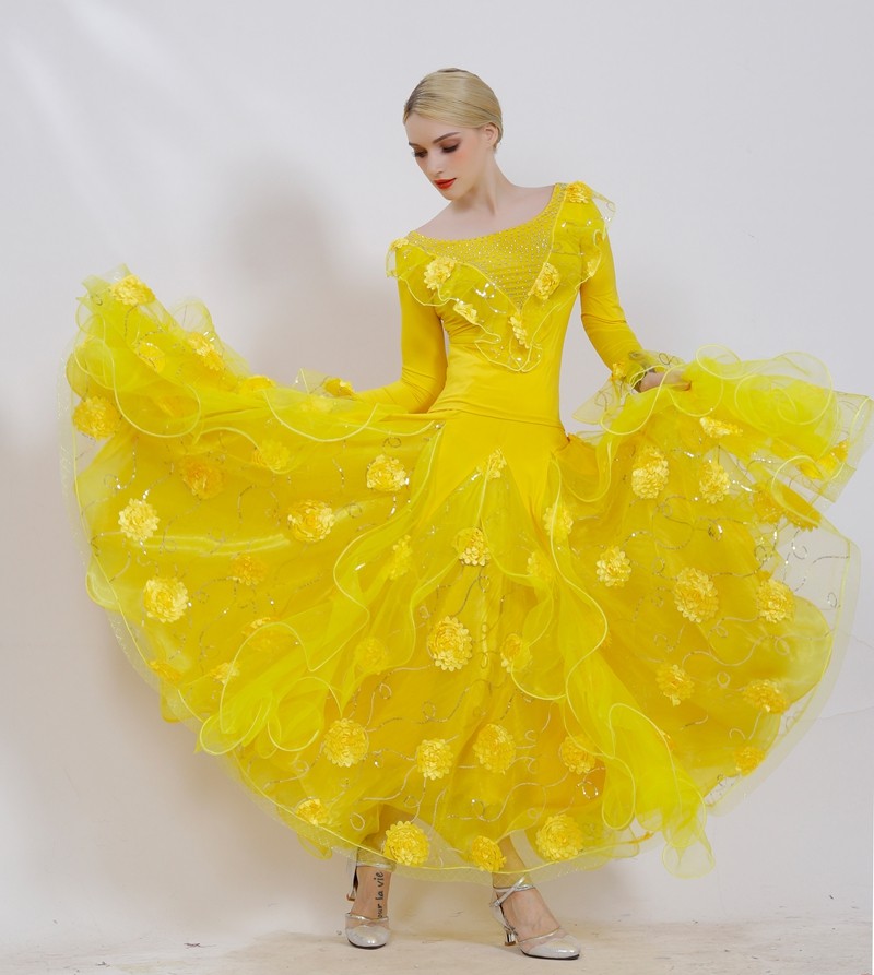 新款亮片摩登舞裙交谊舞广场舞国标舞半身裙大摆华尔兹舞长裙,淘宝优惠券,粉丝福利购,淘宝优惠卷