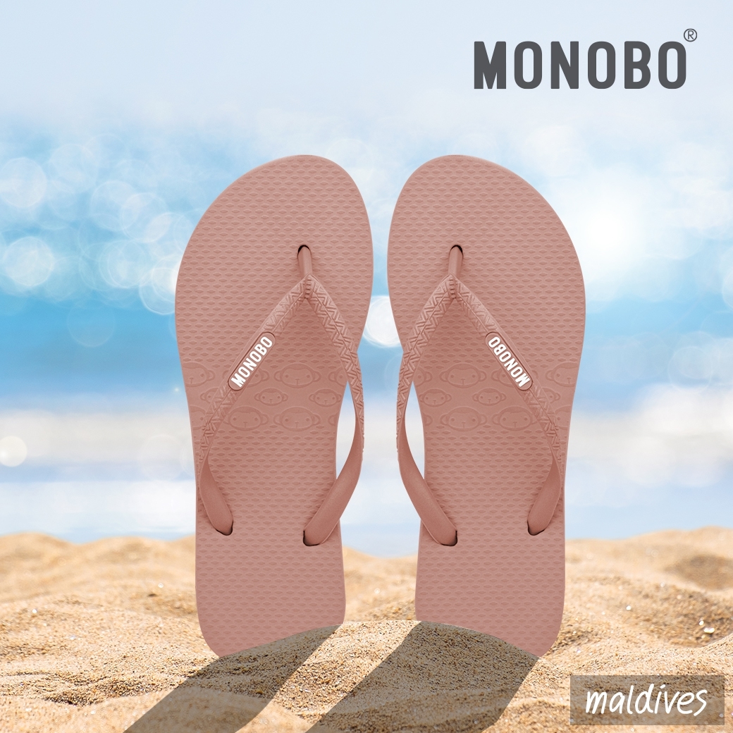 泰国原装进口MONOBO人字拖鞋女ins潮夏外穿软底夹脚沙滩时尚 - 图1