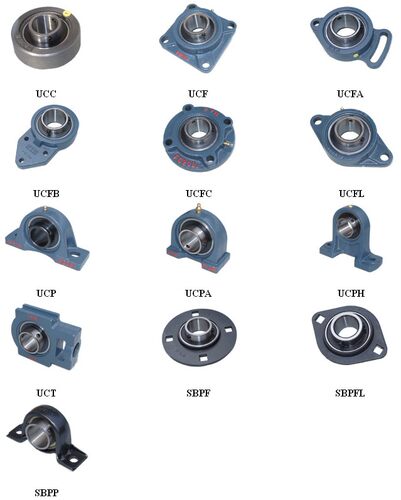 包邮窄脚外球面轴承座UCPA203/UCPA204/UCPA205/PA206/207/PA208 - 图2