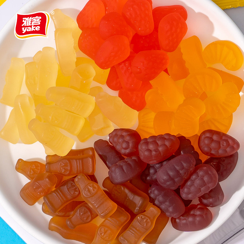 雅客COCO果汁软糖橡皮糖软糖多口味软糖Q弹糖果零食凝胶软糖糖果,淘宝优惠券,粉丝福利购,淘宝优惠卷