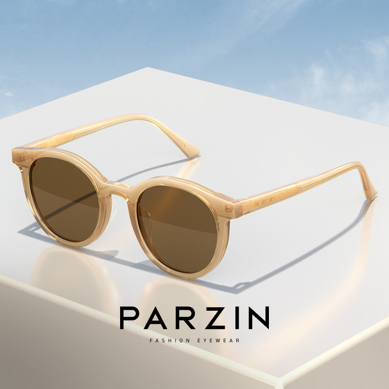 帕森女宋祖儿明星复古小圆框太阳镜 帕森太阳眼镜