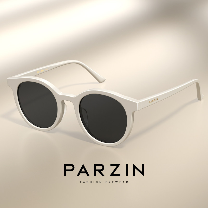 帕森女宋祖儿明星复古小圆框太阳镜 帕森太阳眼镜