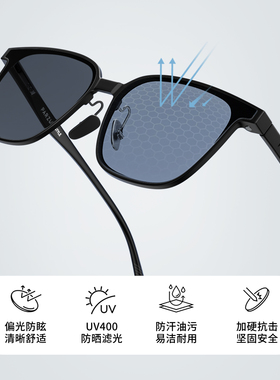 帕森偏光太阳镜男户外开车防晒