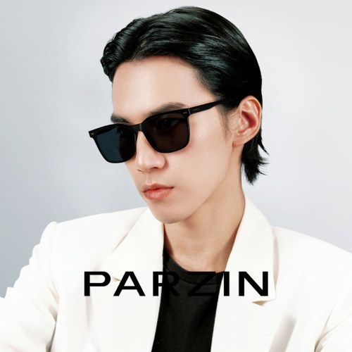 帕森太阳镜男时尚偏光驾驶开车专用近视可配度数防晒墨镜PJ92123 - 图0