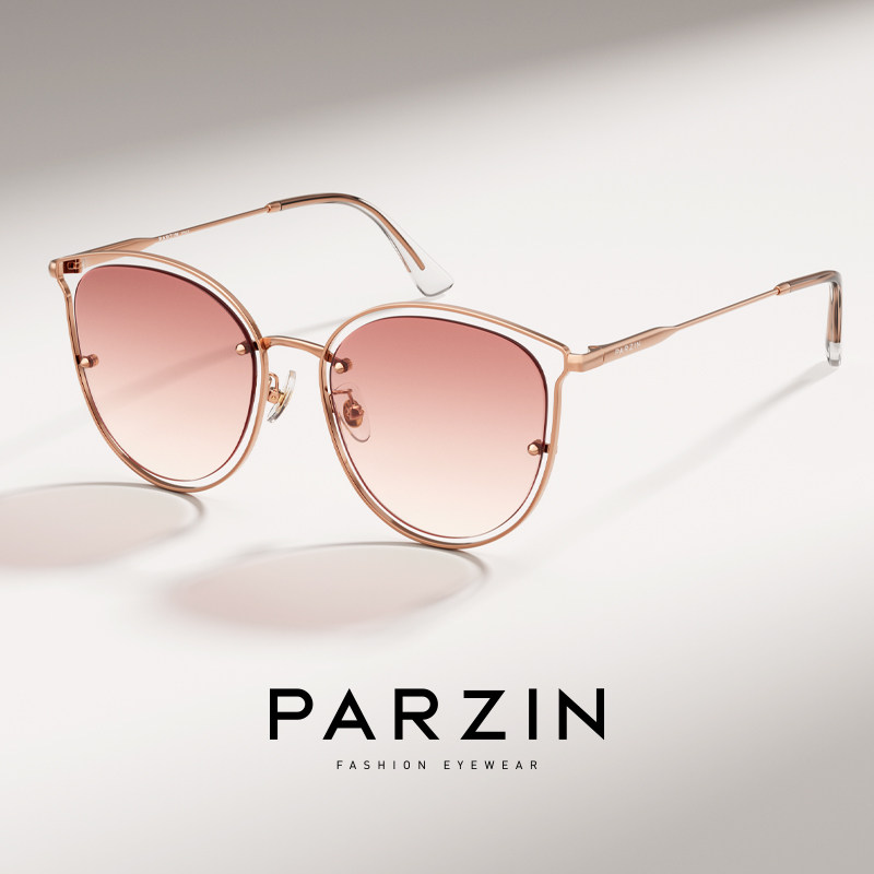 帕森猫眼女宋祖儿明星彩色太阳镜 帕森太阳眼镜