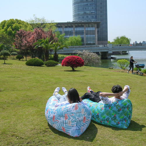 户外懒人充气沙发午休便携式气垫床野餐露营冲气床垫空气床音乐节