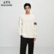 PEACEBIRD Men's Casual Sweater Loose Knitted Sweater Men's Autumn Casual Sweater Lazy Commuting Soft Sweater