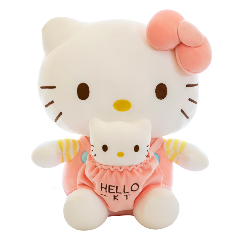 爆款hellokitty公仔毛绒玩具可爱母子kt猫玩偶儿童女朋友生日礼物-图3