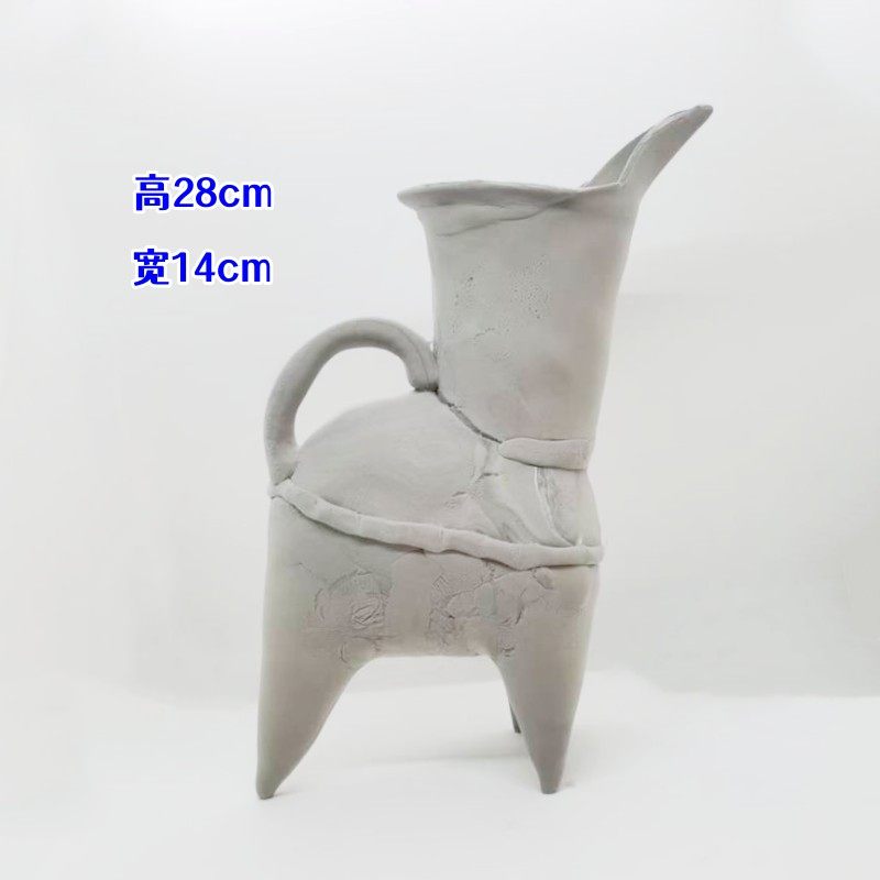 临沂市博物馆镇馆之宝白陶鬶制作材料学生文物历史作业创意手工