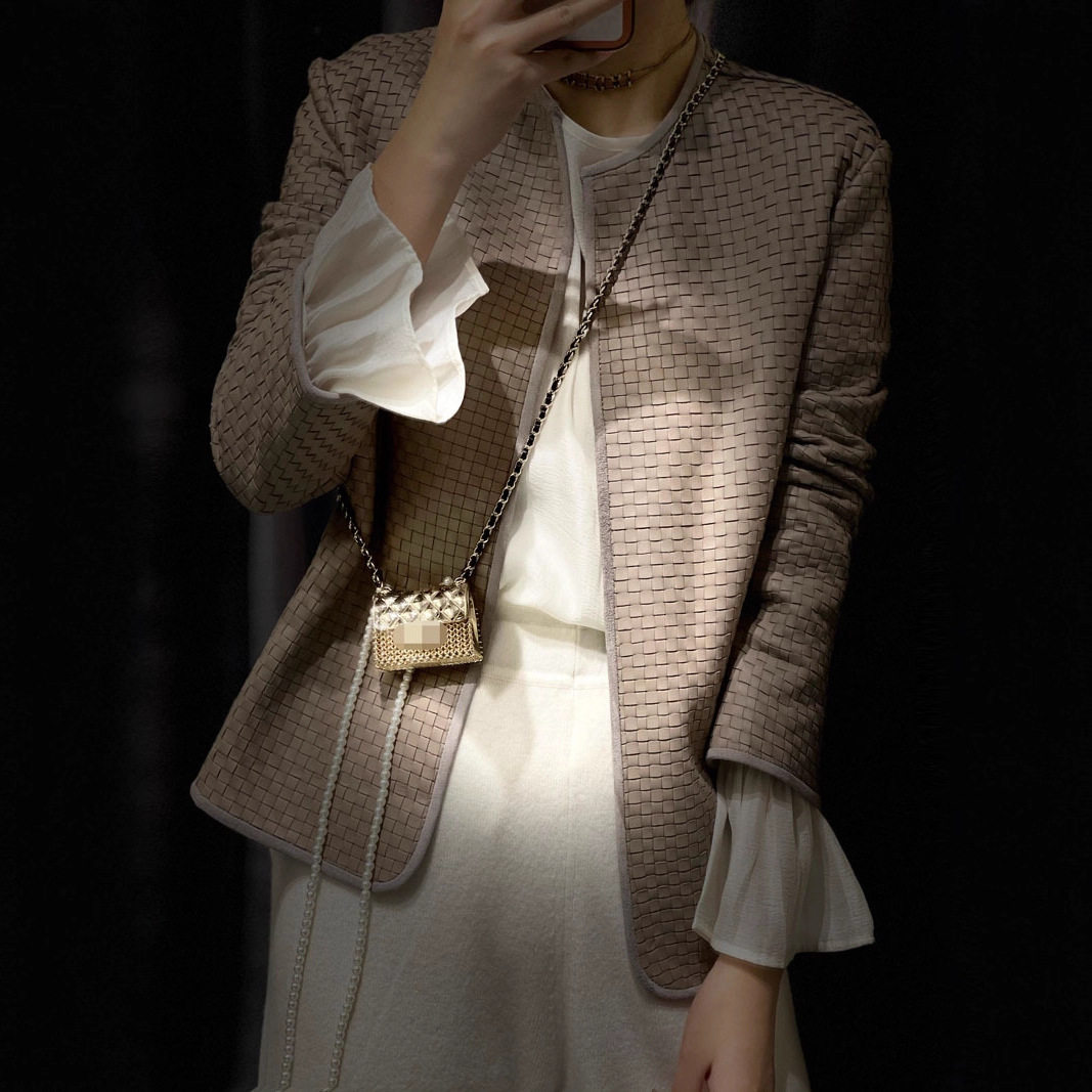 今年流行特惠欧洲站秋冬季新款欧货修身绵羊皮外套女夹克港味编织,淘宝优惠券,粉丝福利购,淘宝优惠卷