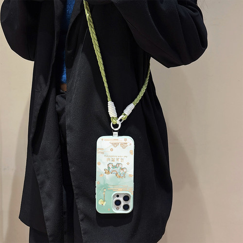 马上发财适用小米17promax手机壳新款红米note15高级感14p斜挎挂绳K80可爱K70软K60防摔note12创意13女2026年 - 图2