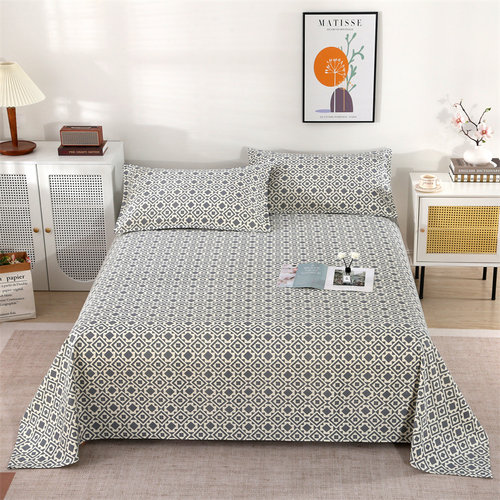 加厚纯棉老粗布床单单件单人双人帆布棉睡单炕单两三件套 - 图3