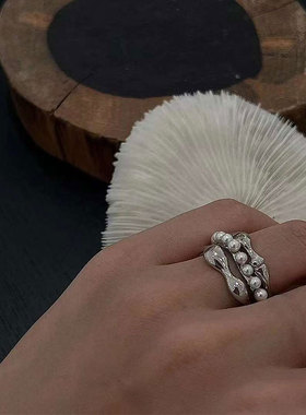 josyandlove涟漪珍珠分体戒指