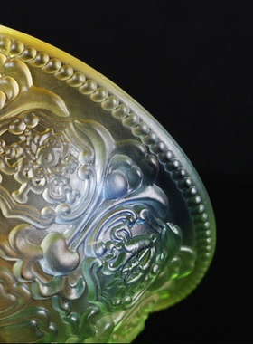 琉璃供佛祭拜宝石七彩寺庙